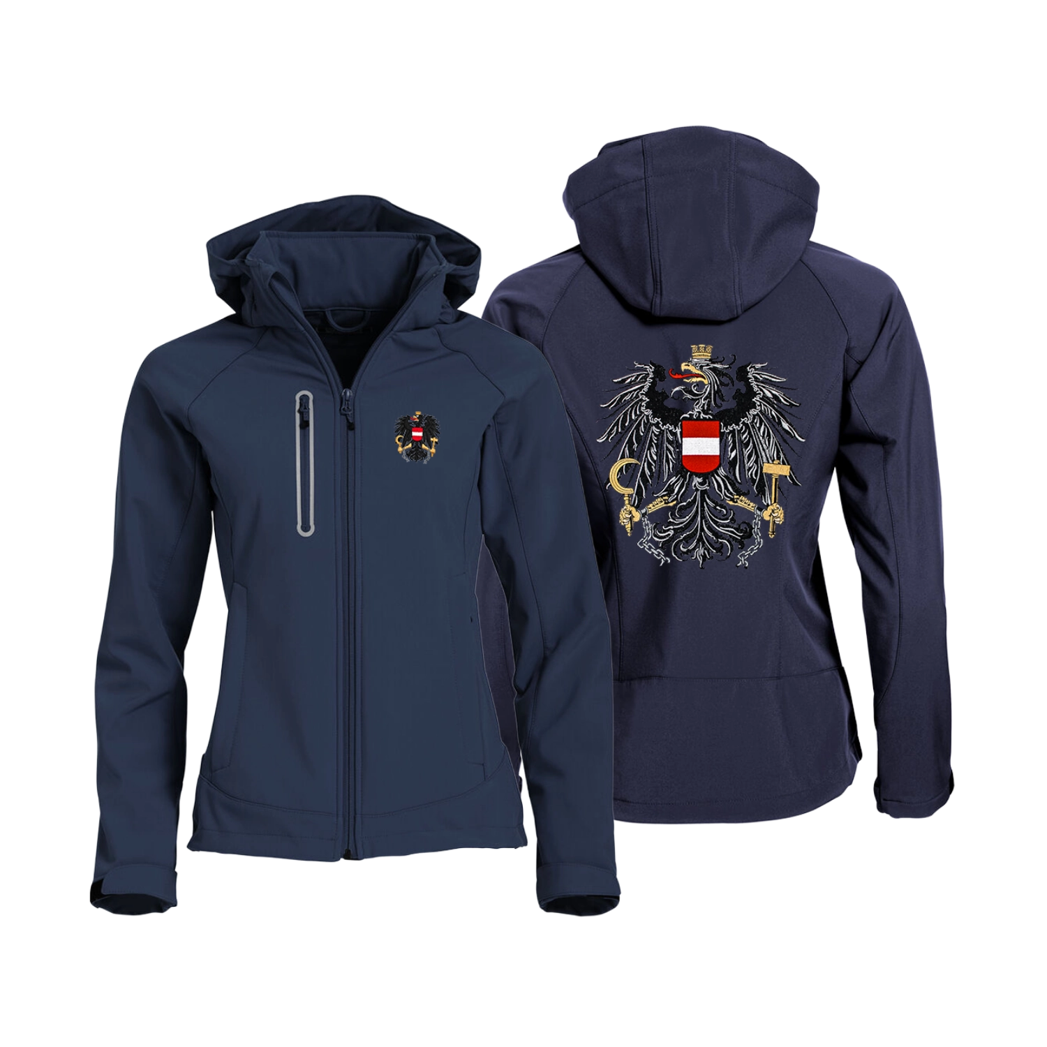 Österreich Adler Softshelljacke