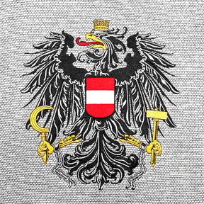 Österreich Adler Kultjacke ohne Kapuze - Dobby Fleece