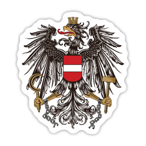 Österreich Adler Sticker Hoamatkult