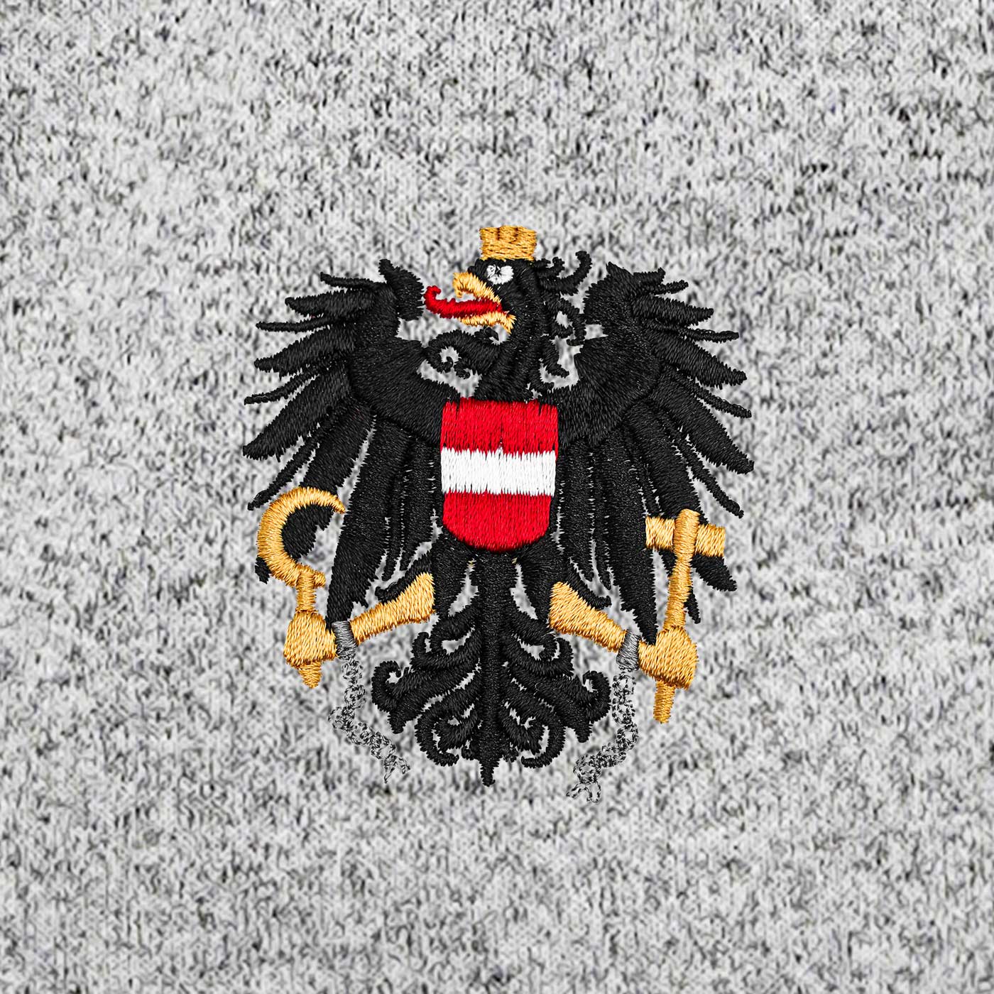 Österreich Adler Stickerei