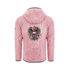 Österreich Adler Strickfleece Jacke