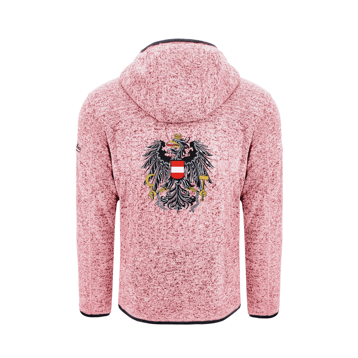 Österreich Adler Strickfleece Jacke