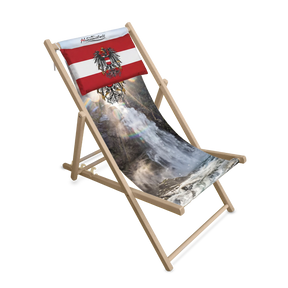 Österreich Adler Wasserfall Strandstuhl