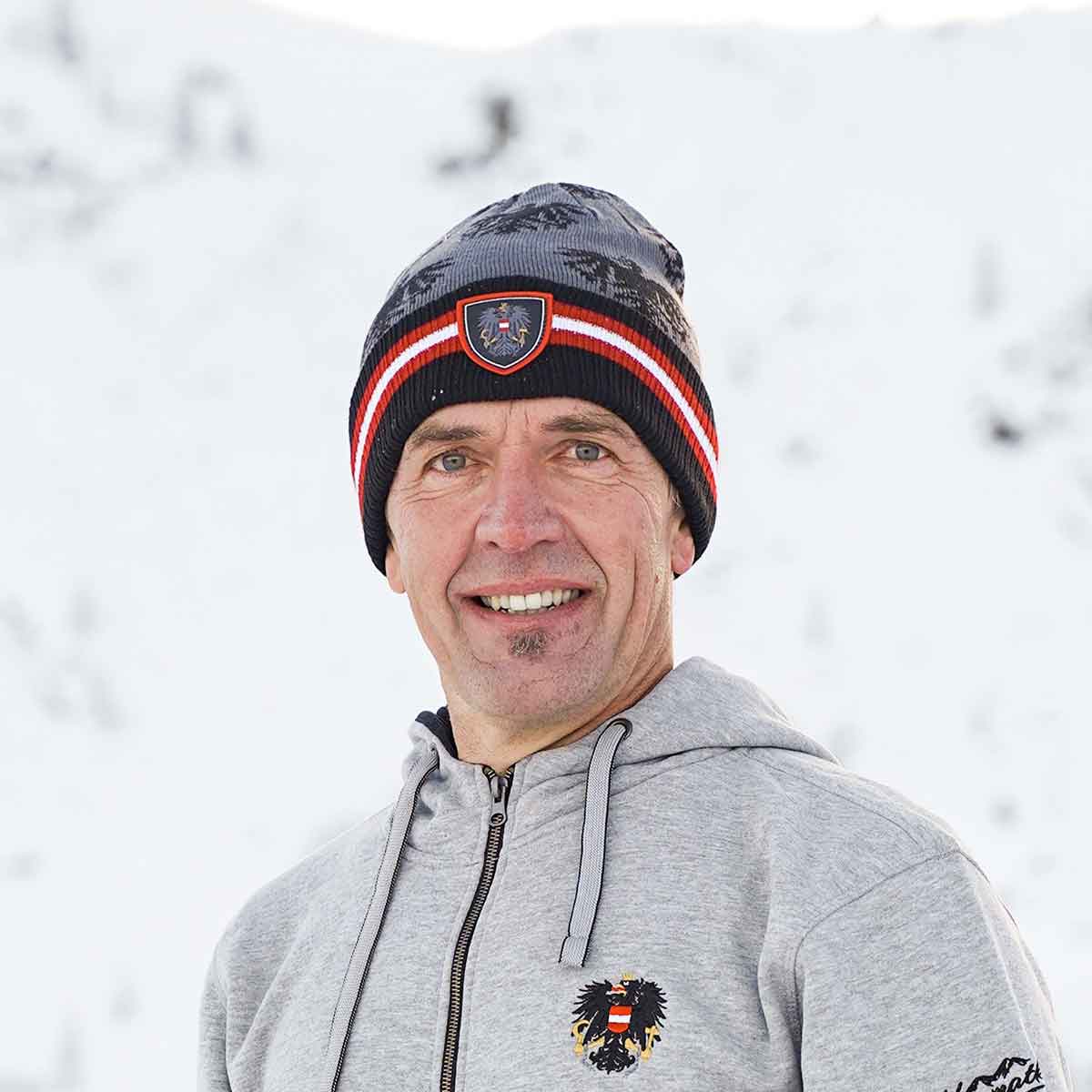 Österreich Adler Winter Herren Mütze
