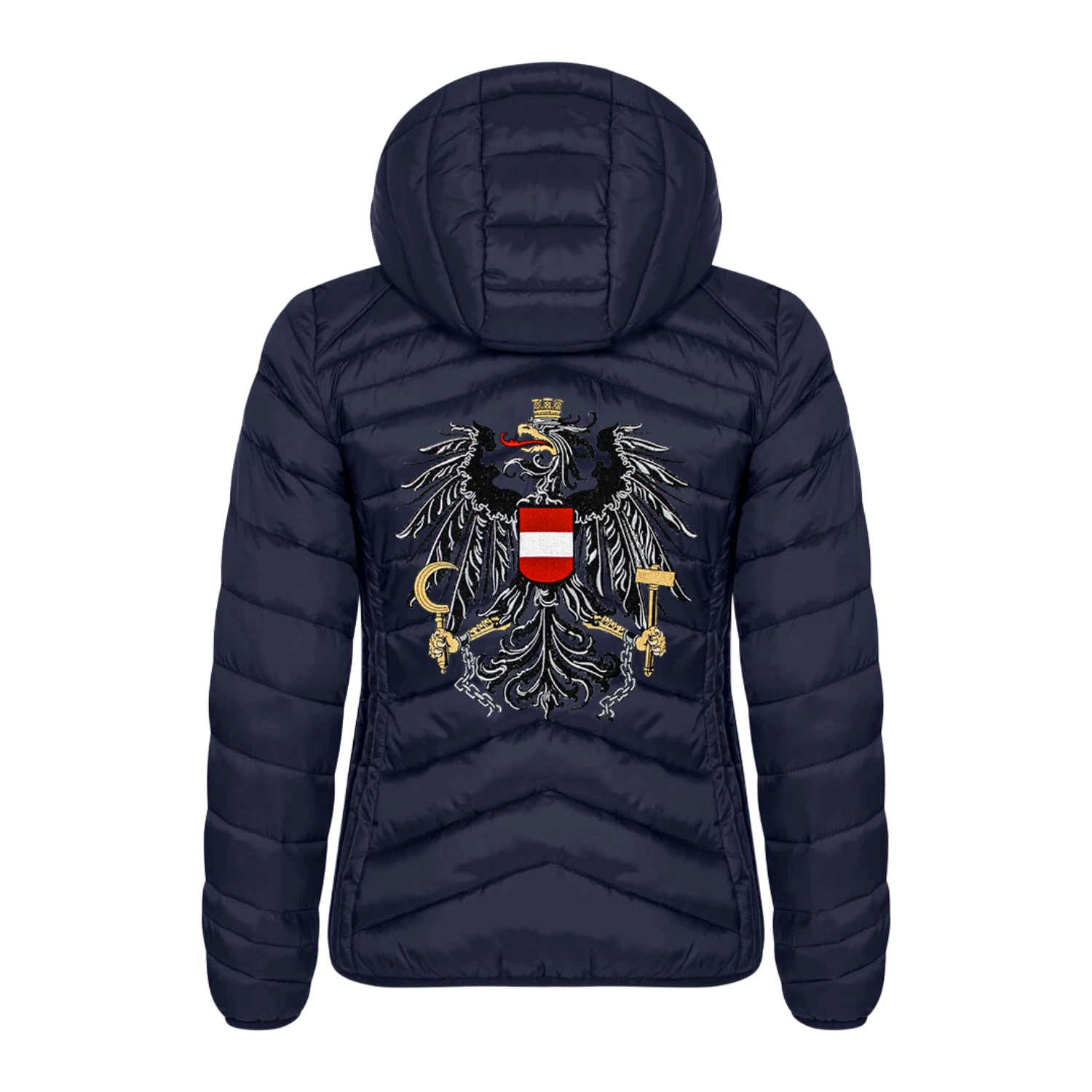 Österreich Adler Steppjacke