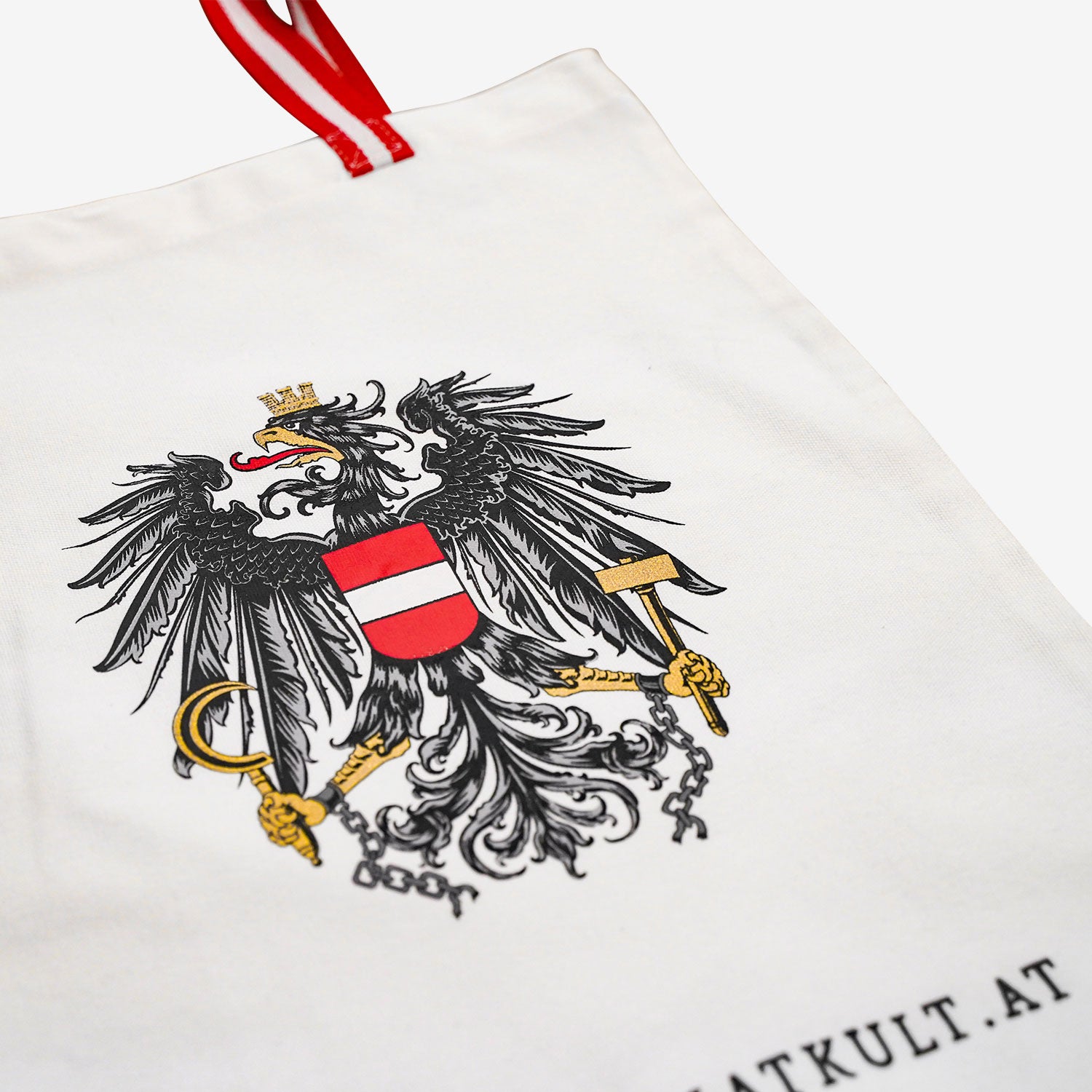 Österreich Baumwolltasche weiß