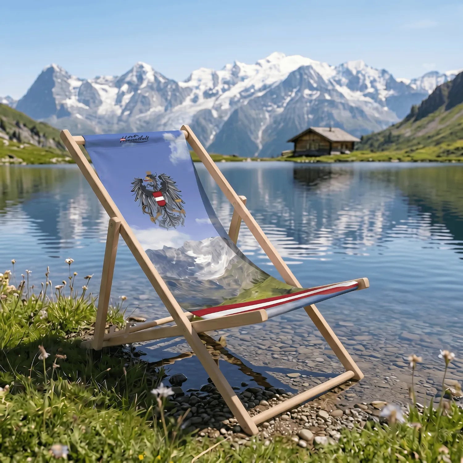 Österreich Berge Liegestuhl