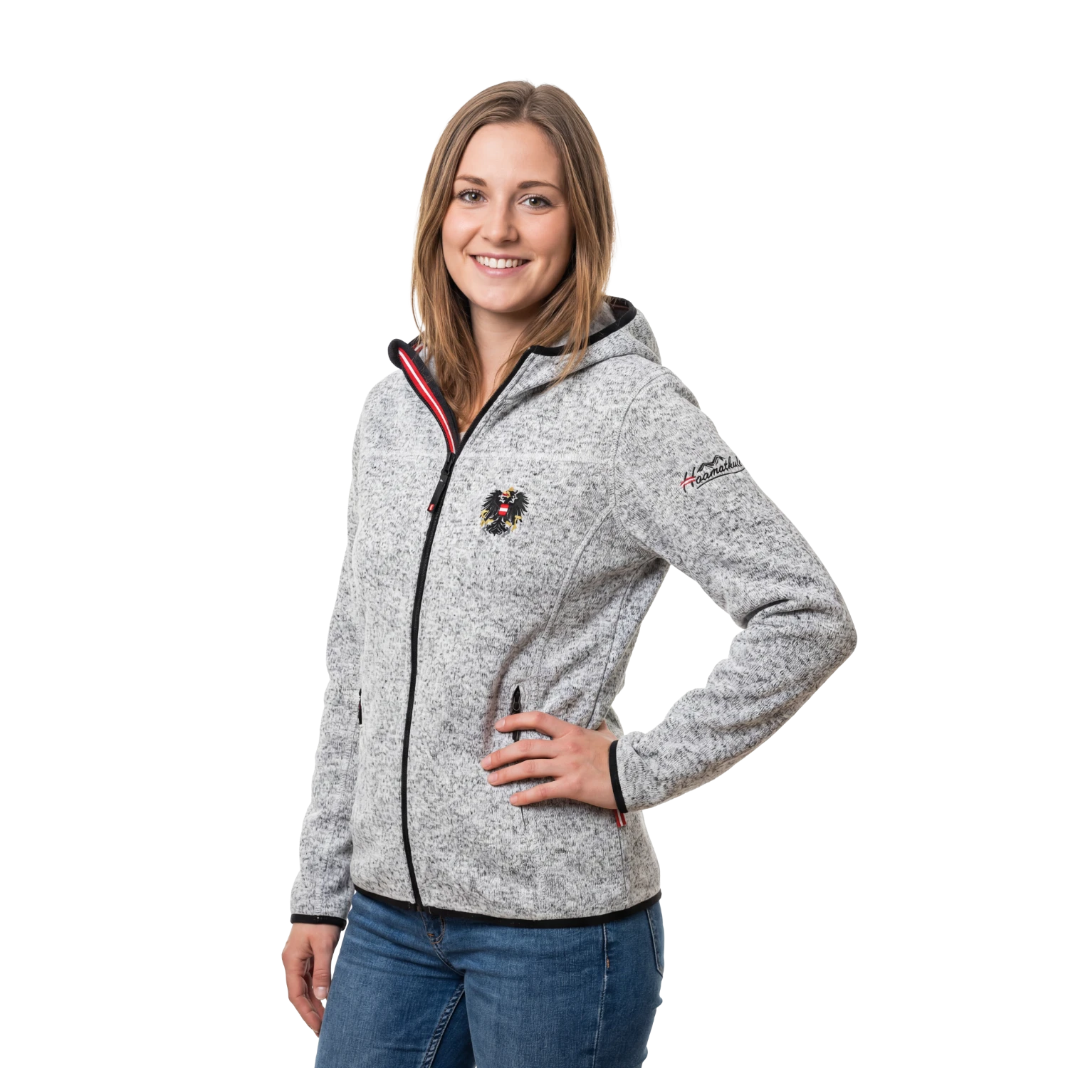 Österreich Adler Kultjacke mit Kapuze - Klassiker
