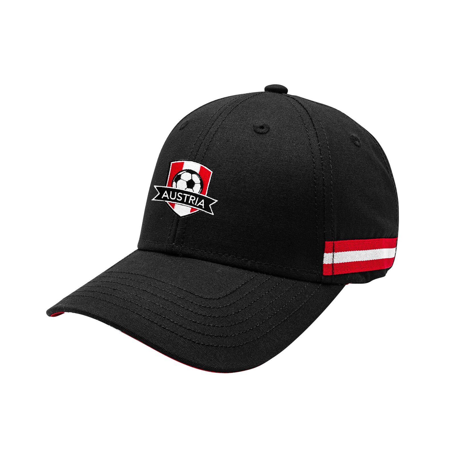 Österreich Fußball Cap schwarz