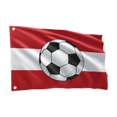 Österreich Fußball Fahne kafuen