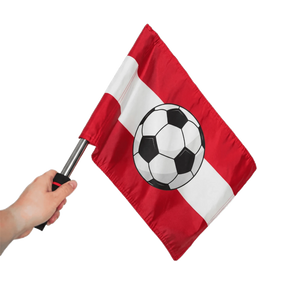 Österreich Fußball Fahne klein