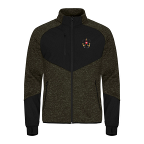 Österreich Adler Kultjacke Softshell-Fleece - Dunkelgrün