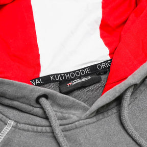 Österreich Adler Vintage Hoodie - Hellgrau