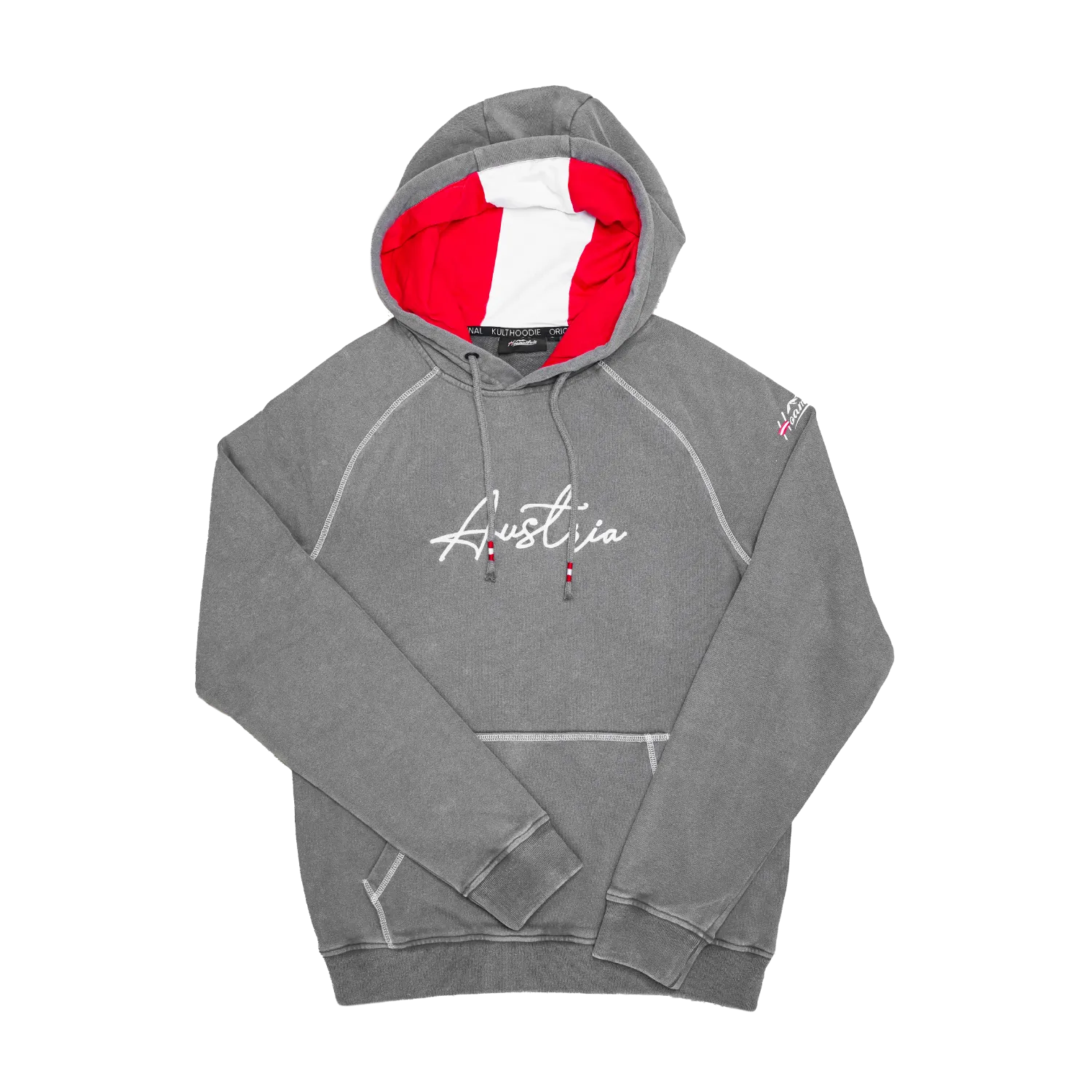 Austria Vintage Hoodie - Hellgrau