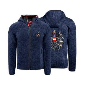 Österreich Jacke Dunkelblau