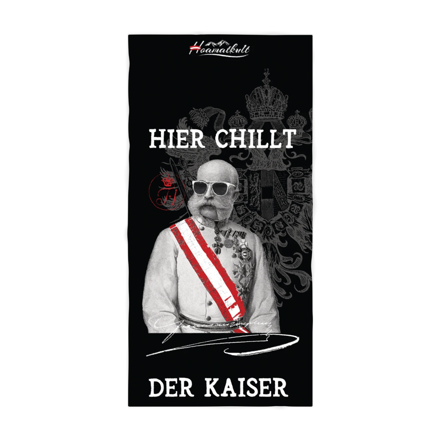 Österreich Kaiser Badetuch Mikrofaser