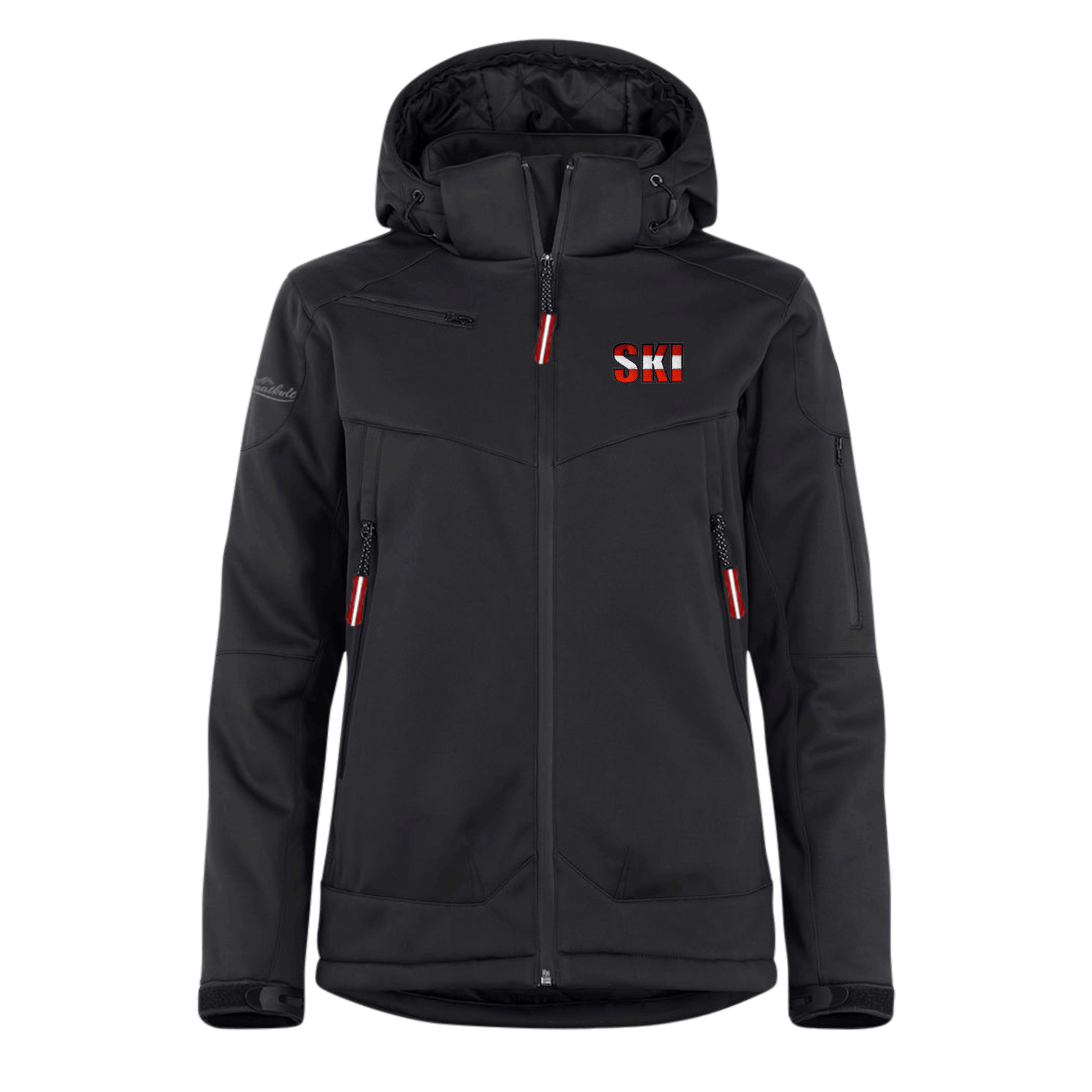 Ski & Winterjacke - Ski rot-weiss-rot