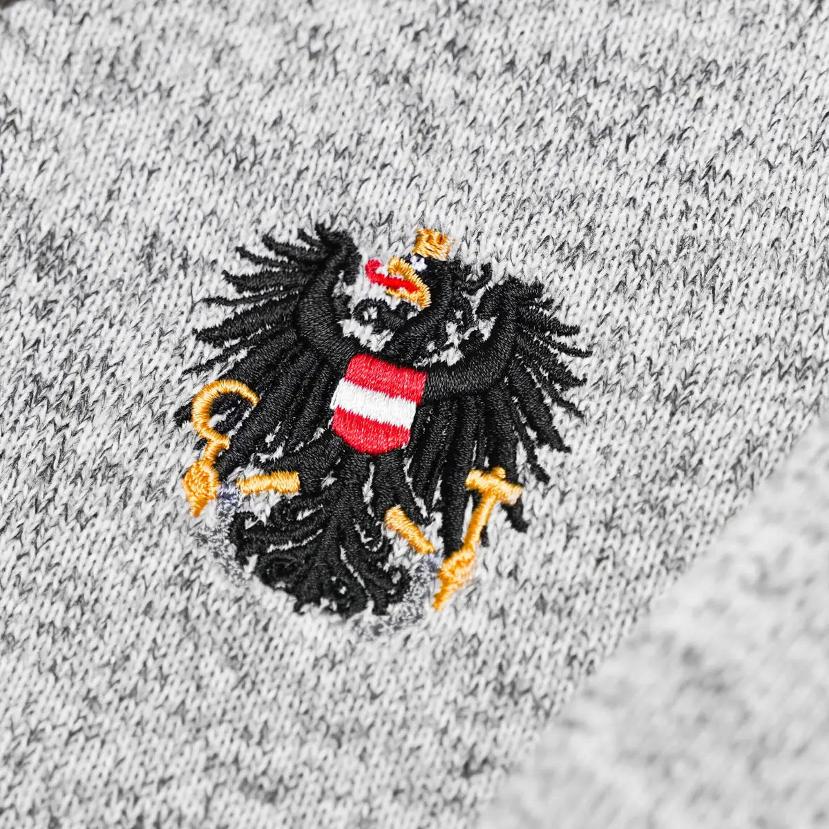 Österreich Stickerei Alpenzwerg