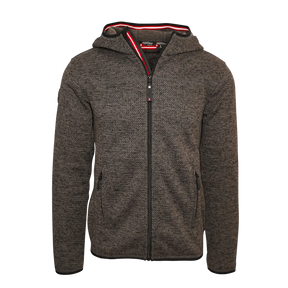 Hoamatkult Kultjacke mit Kapuze - Strickoptik