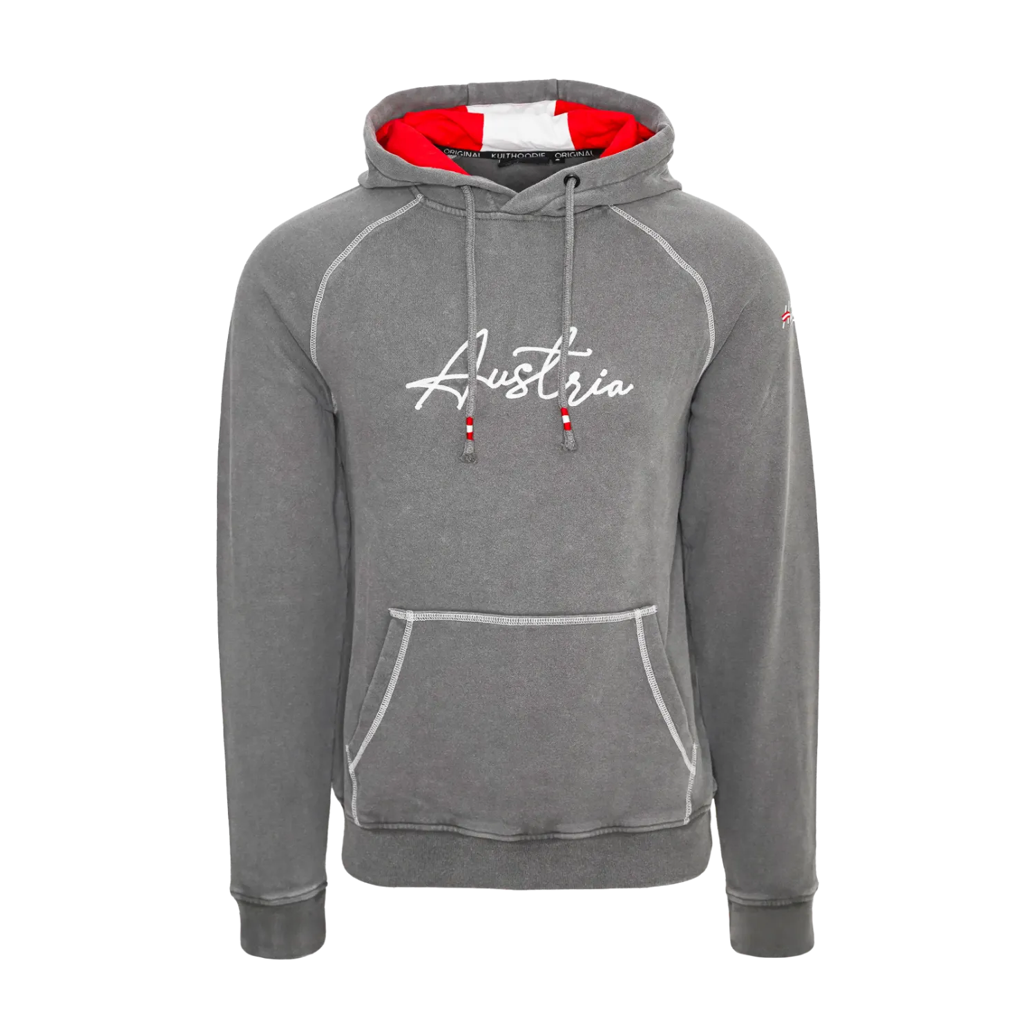Austria Vintage Hoodie - Hellgrau