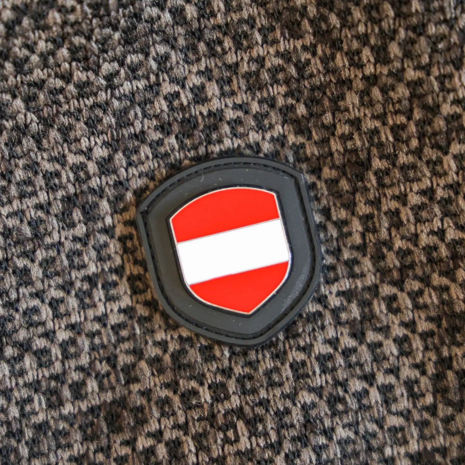 Österreich Kultjacke ohne Kapuze - Strickoptik