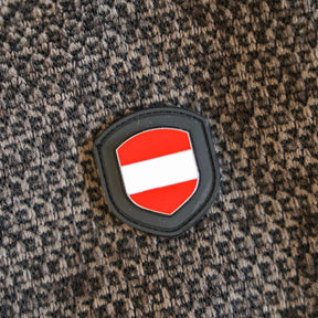 Österreich Kultjacke ohne Kapuze - Strickoptik