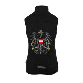 Österreich Wappen Strickfleece Gilet