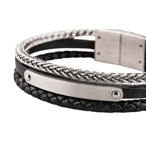 Personalisierbares Herren Armband Aus Echtleder Und Edelstahl 77cedea5 2e97 46dc 8190 E641bc4582b9