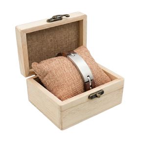 Personalisierbares Holzarmband für Damen und Herren