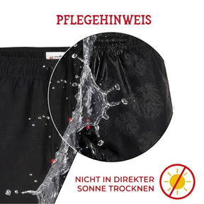 Österreich Adler Magic-Effekt Badehose - Schwarz