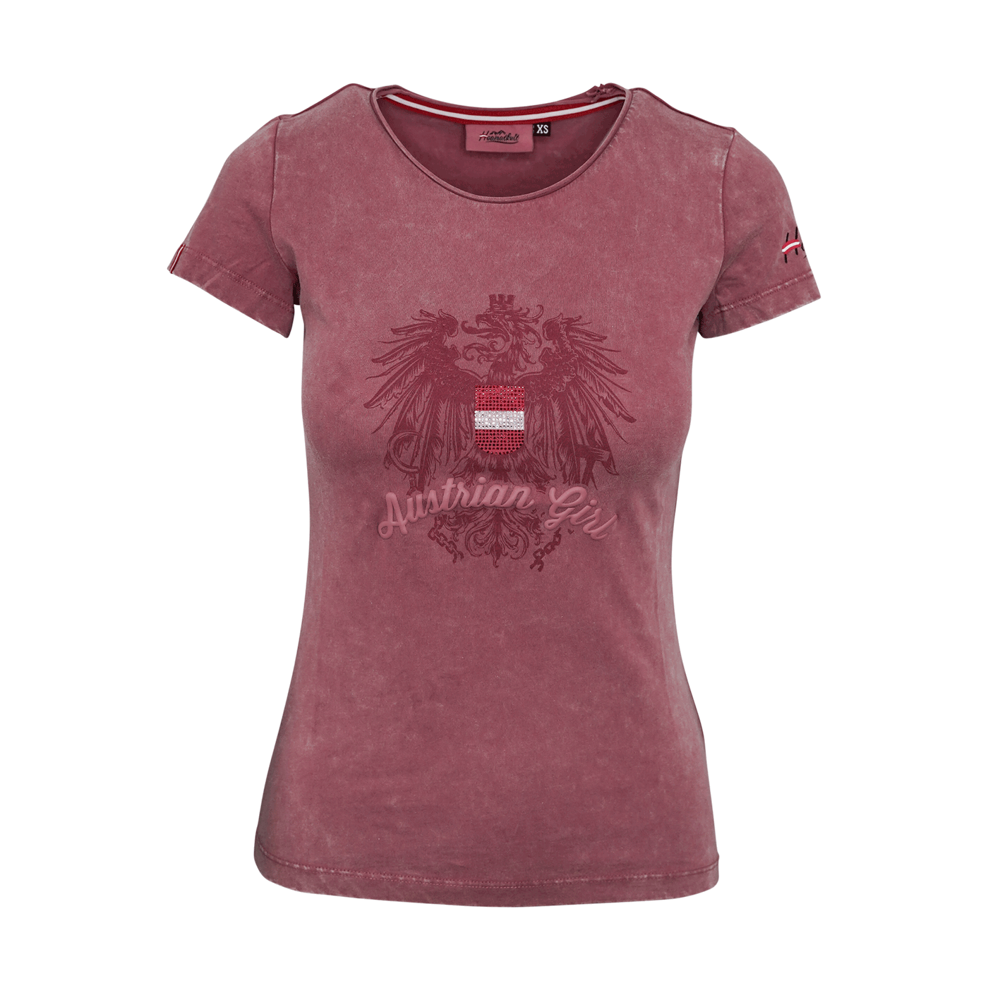 Austrian Girl Vintage T-Shirt - Altrosa