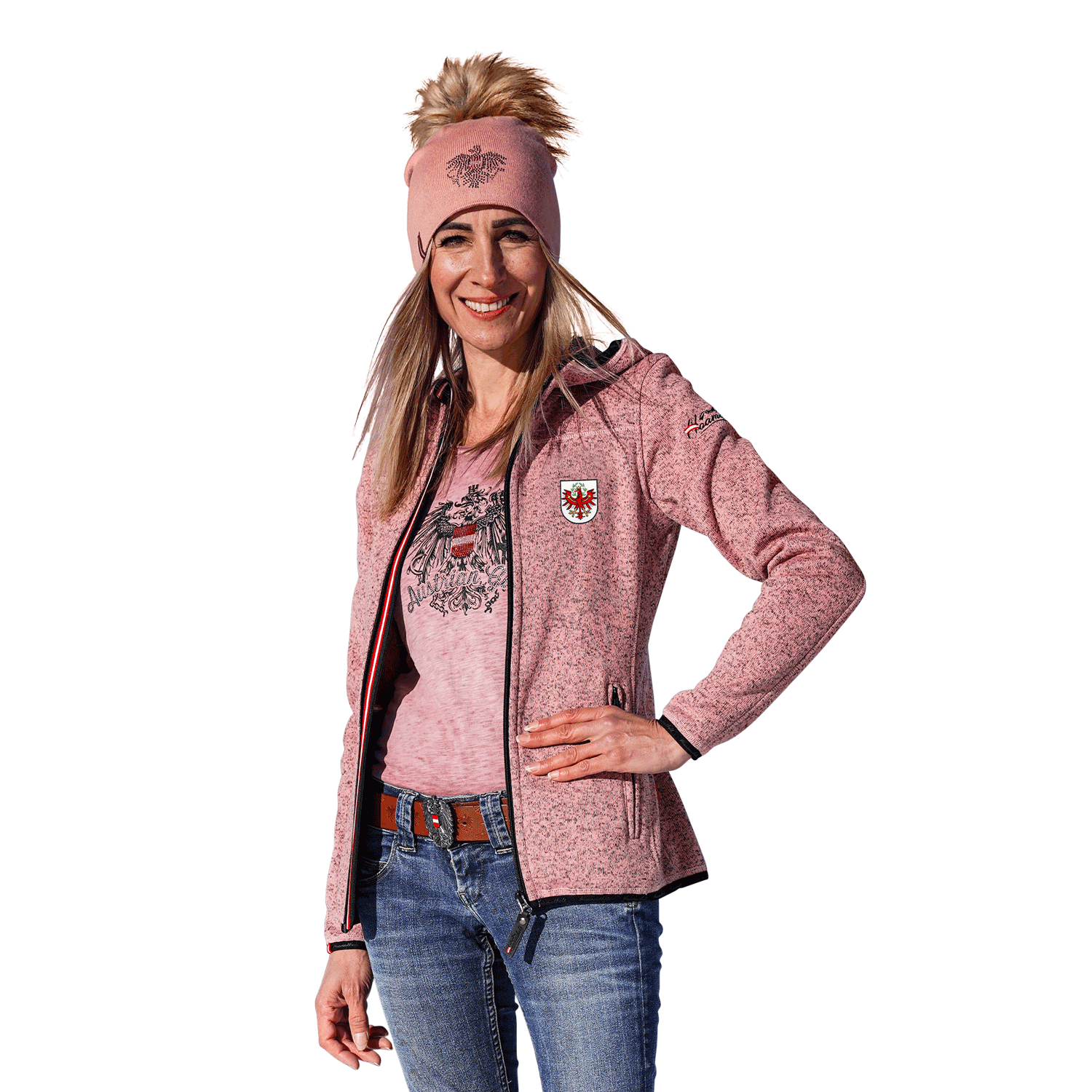 Tirol Kultjacke mit Kapuze - Das Original