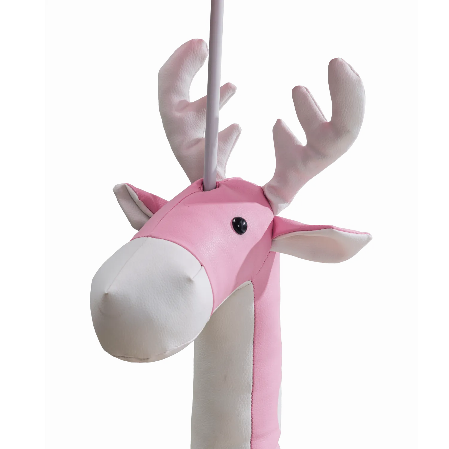 Rosa Hirsch Lampe für Kinderzimmer