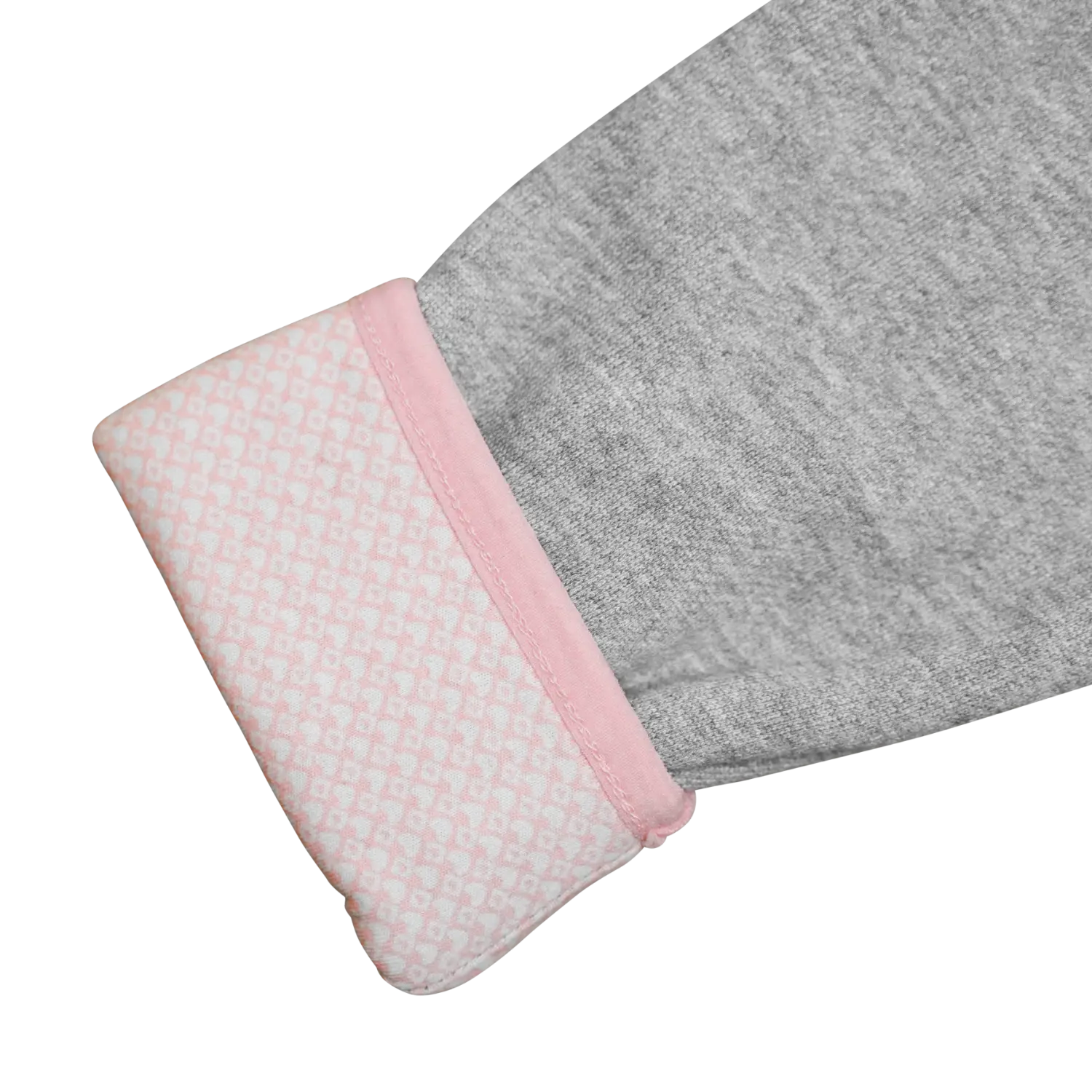Rosa Kinderjacke Ärmel