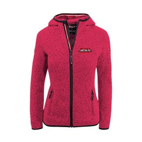 Kultjacke mit Kapuze - Austria Ski rot