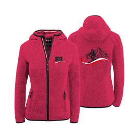 Kultjacke mit Kapuze - Ski Österreich Fahne
