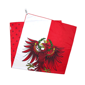 Rotes Handtuch Mikrofaser Tirol Adler