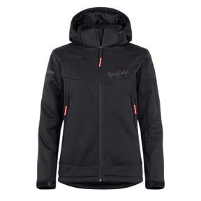 Schwarze Damen Skijacke Bergliebe