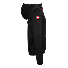 Berg Kultjacke mit Kapuze - Strickoptik