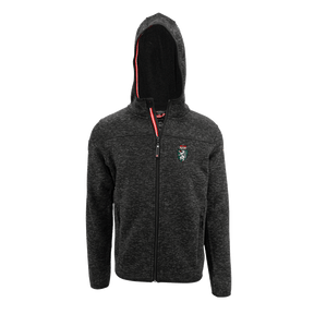 Steiermark Kultjacke mit Kapuze - Schwarz