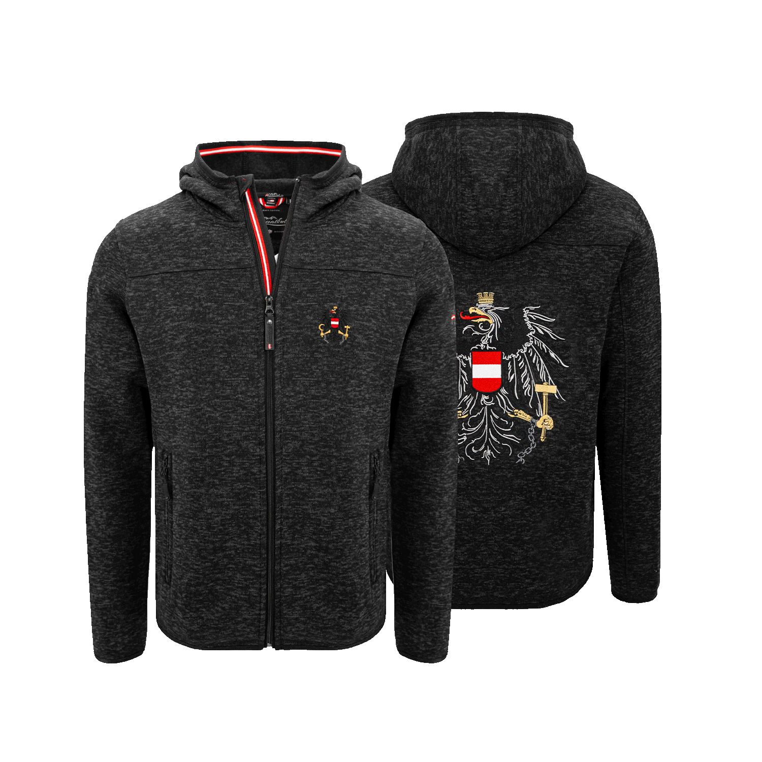 Österreich Kultjacke mit Kapuze - Das Original