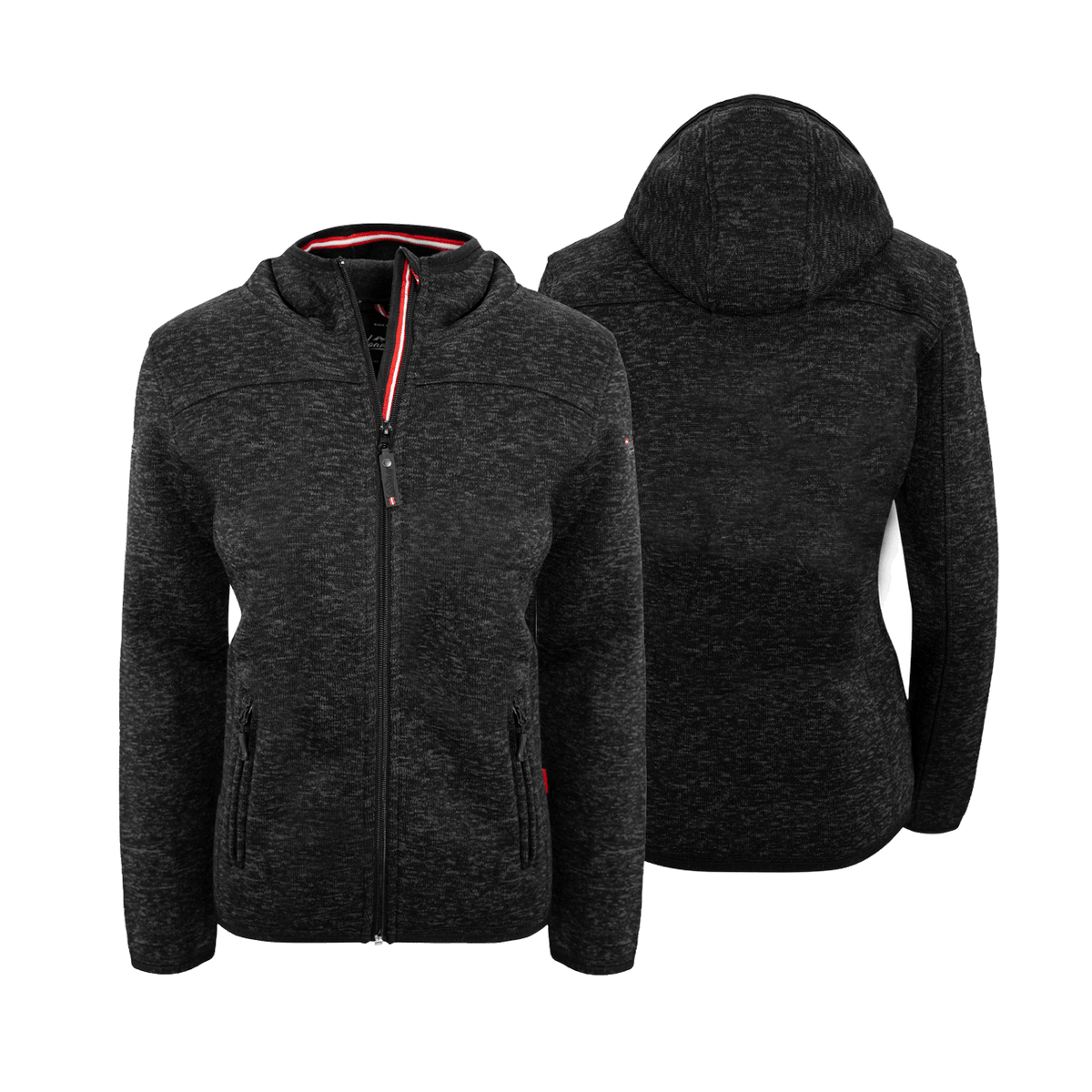 Schwarze Kultjacke für Damen Hoamatkult