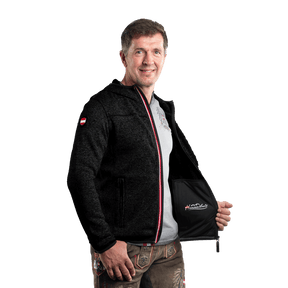 Tirol Kultjacke mit Kapuze - Das Original