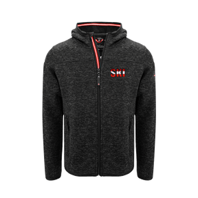 Kultjacke mit Kapuze - Ski rot-weiss-rot