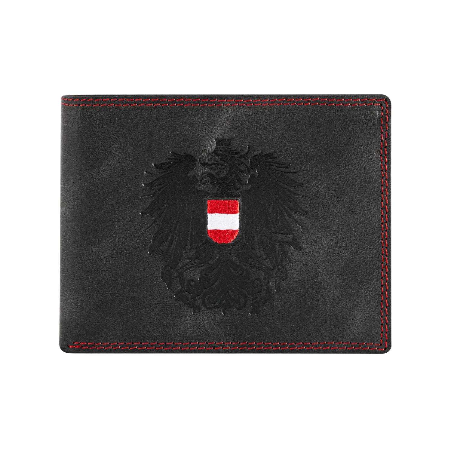 Österreich Adler Geldtasche - Vintage Leder