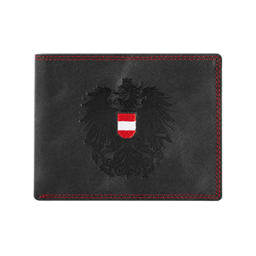 Österreich Adler Geldtasche - Vintage Leder