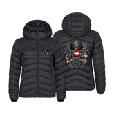 Schwarze Österreich Übergangsjacke für Damen #Farbe_Schwarz