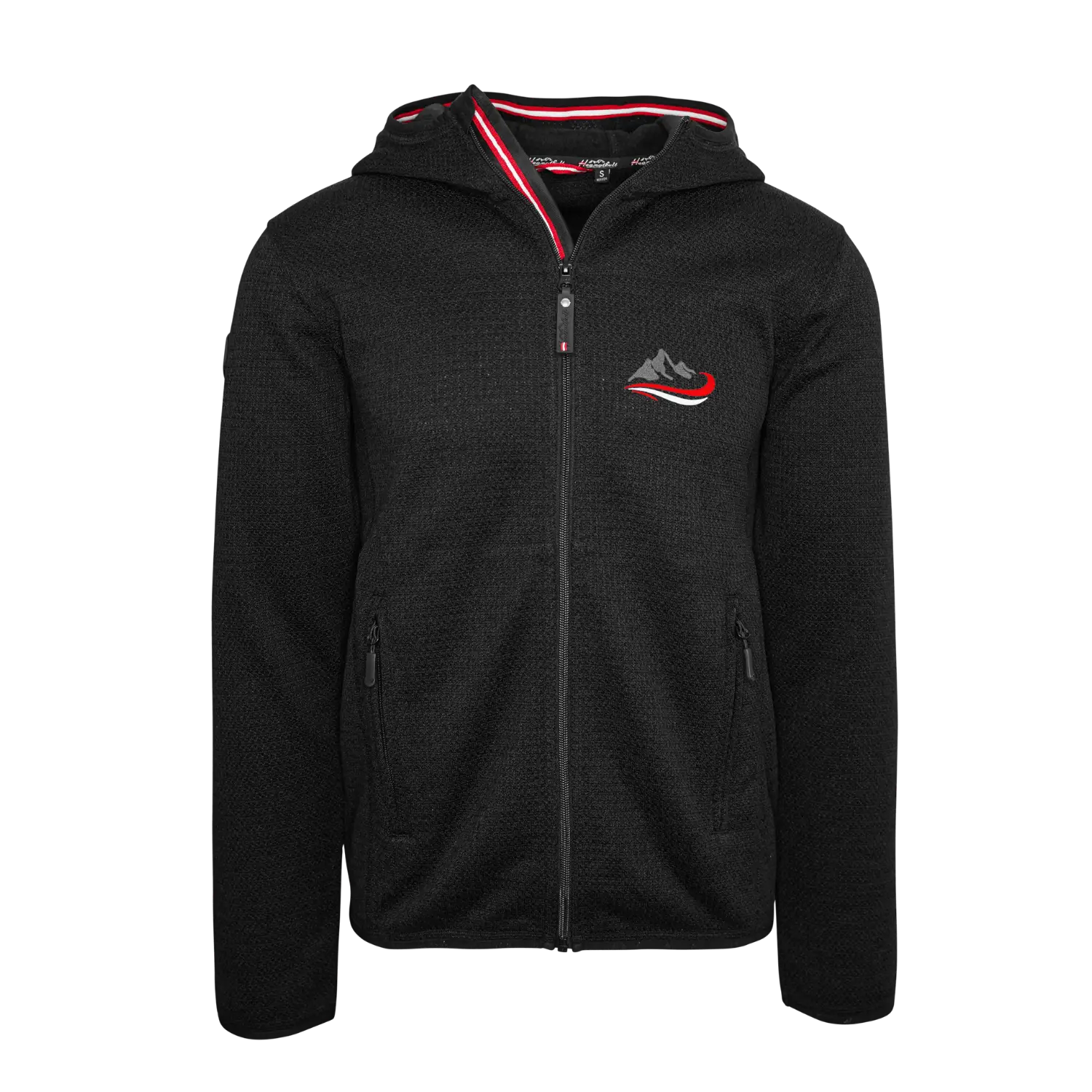 Berg Kultjacke mit Kapuze - Strickoptik