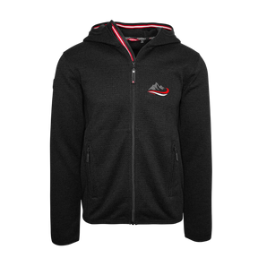 Berg Kultjacke mit Kapuze - Strickoptik