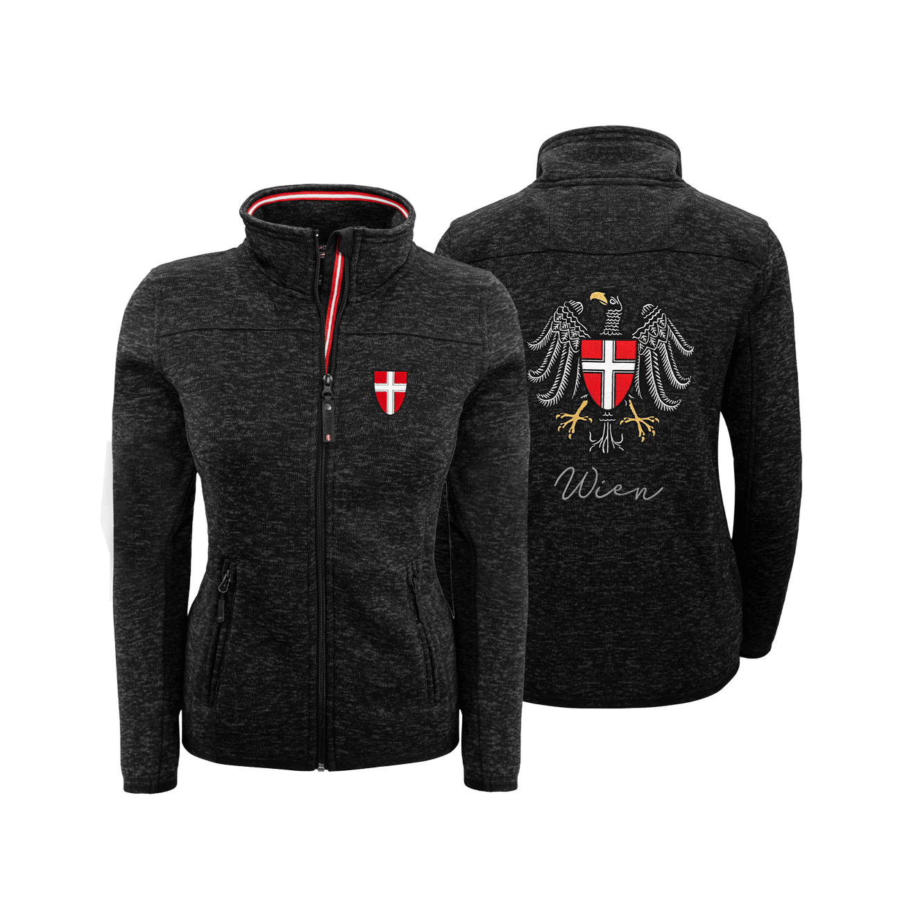Wien Kultjacke ohne Kapuze - Das Original